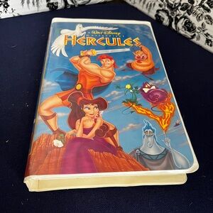 Disney Hercules VHS with Vibrant Cover Art